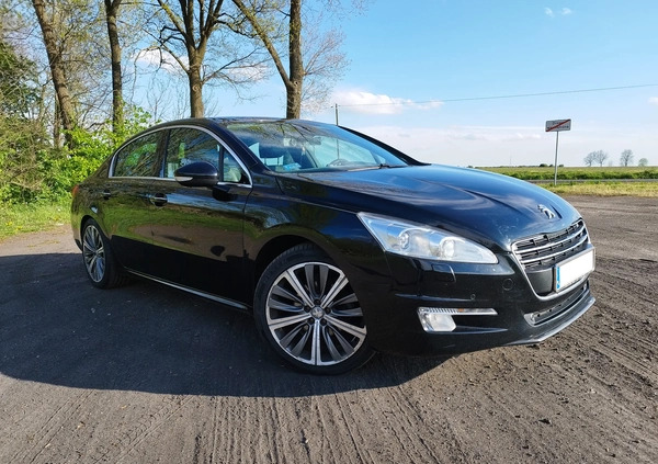 Peugeot 508 cena 37000 przebieg: 216000, rok produkcji 2013 z Góra małe 137